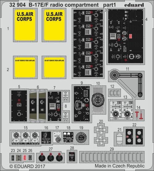 Boeing B-17E/F - Radio...