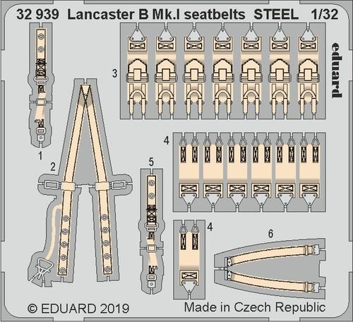 Lancaster B Mk.I - Seatbelts...