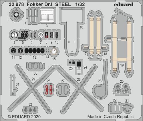 Fokker Dr.I - STEEL [Meng...