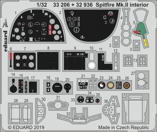 Spitfire Mk.II - Interior...