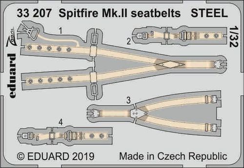 Spitfire Mk.II - Seatbelts...