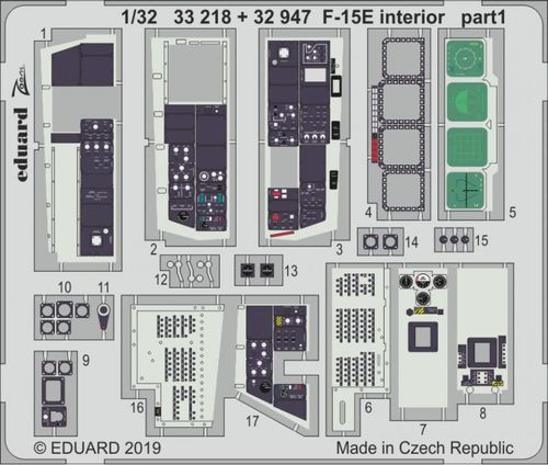 F-15E - Interior [Tamiya]