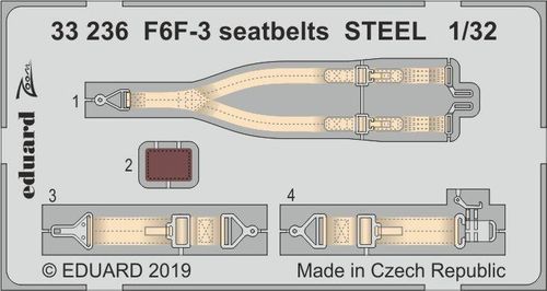 Hellcat F6F-3 - Seatbelts...