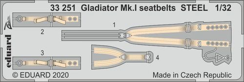 Gladiator Mk.I - Seatbelts...