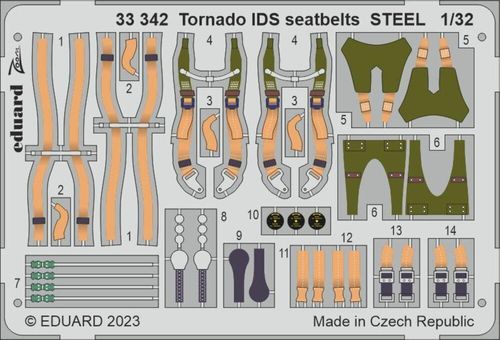 Tornado IDS - Seatbelts STEEL...
