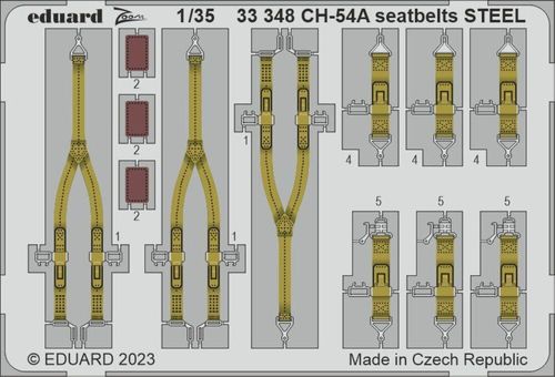 CH-54A - Seatbelts STEEL ...