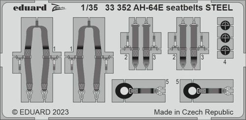 AH-64E - Seatbelts STEEL ...