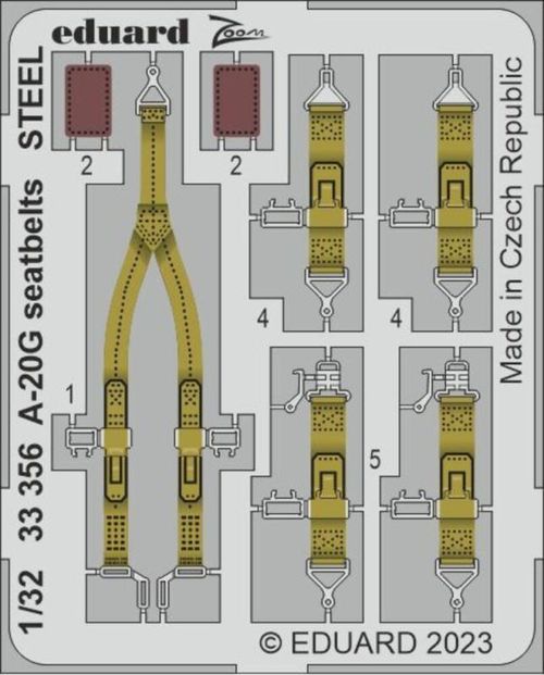 A-20G - Seatbelts STEEL [HKM]