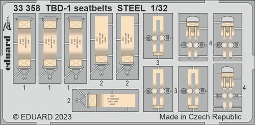 TBD-1 - Seatbelts STEEL...