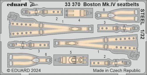 Boston Mk.IV - Seatbelts -...