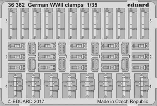 German WW2 clamps