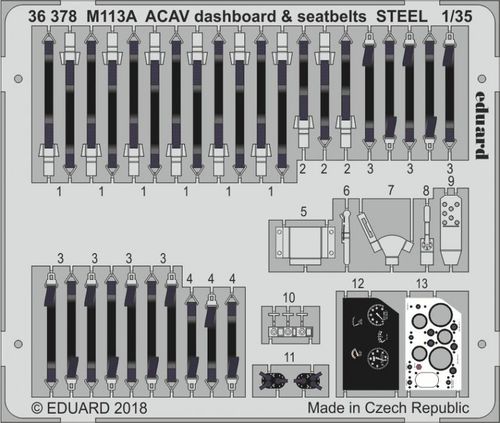 M113A ACAV - Dashboard & -...