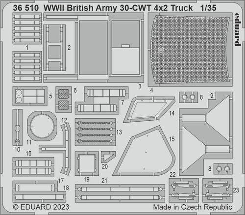 WWII British Army 30-CWT 4x2...