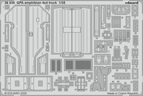 GPA amphibian 4x4 truck...