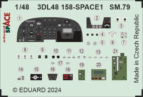 SM.79 - SPACE [Eduard]
