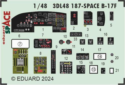 B-17F - Space [Eduard]