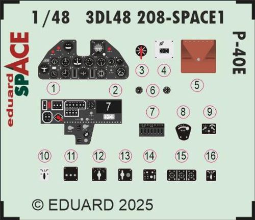 P-40E - Space  [Eduard]