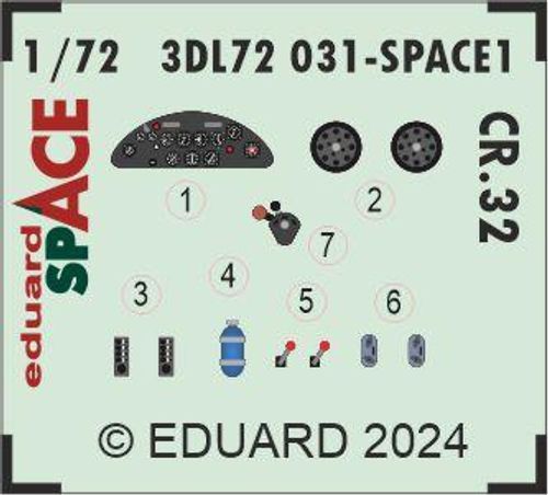 CR.32 - Space  [Italeri]