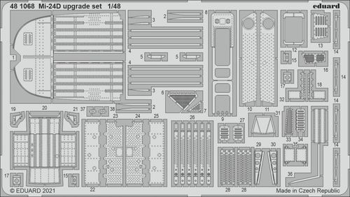 Mi-24D - Upgrade set [Eduard]