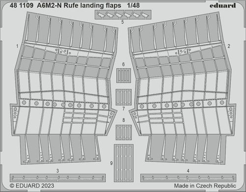A6M2-N Rufe - Landing flaps ...