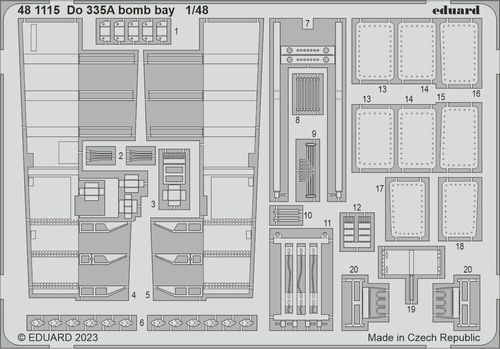 Dornier Do 335A - Bomb bay...
