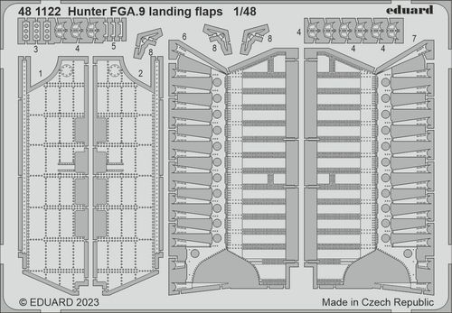 Hunter FGA.9 - Landing flaps ...