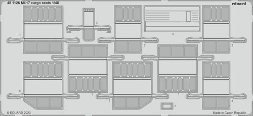 Mi-17 - Cargo seats...