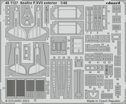 Seafire F.XVII - Exterior...