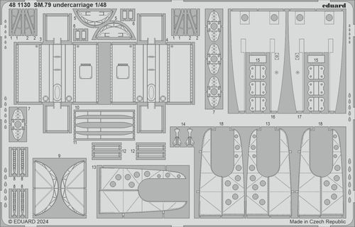 SM.79 - Undercarriage [Eduard]