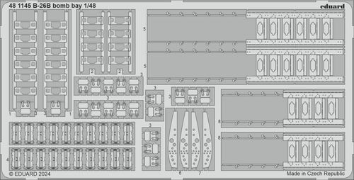 B-26B - Bomb bay