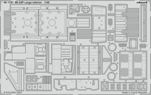 Mi-24P - Cargo interior...