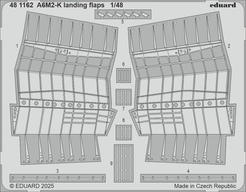 A6M2-K - Landing flaps...