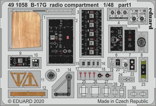 B-17G - Radio compartment...