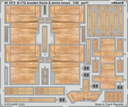 B-17G - Wooden floors & ammo...
