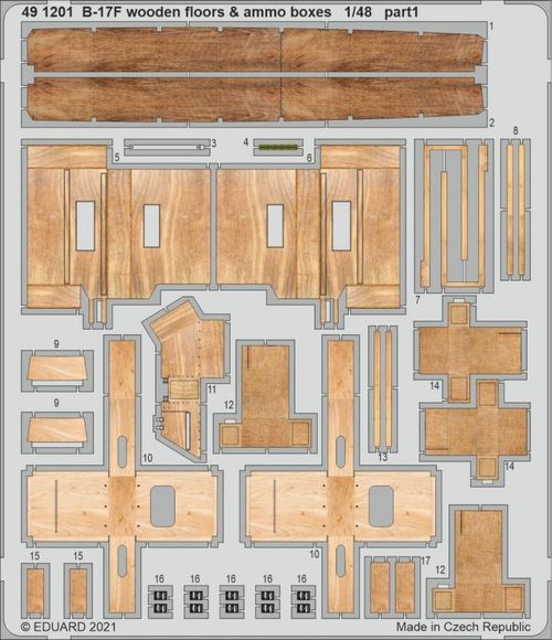 Boenig B-17F - Wooden floors...