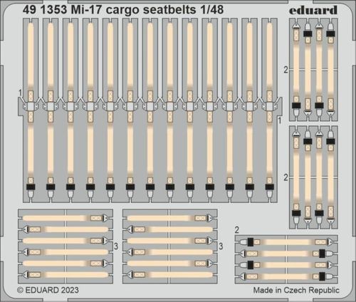Mi-17 - Cargo seatbelts  [AMK]