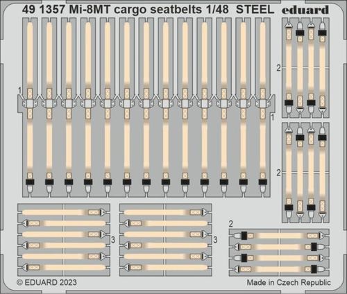 Mi-8MT - Cargo seatbelts...