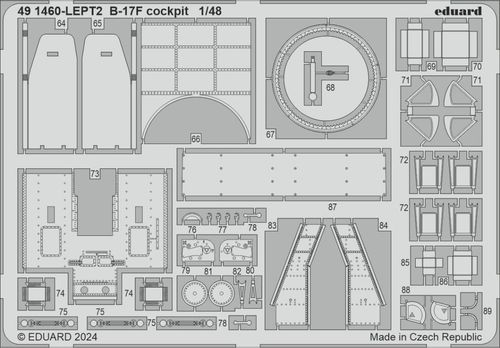 B-17F - Cockpit [Eduard]