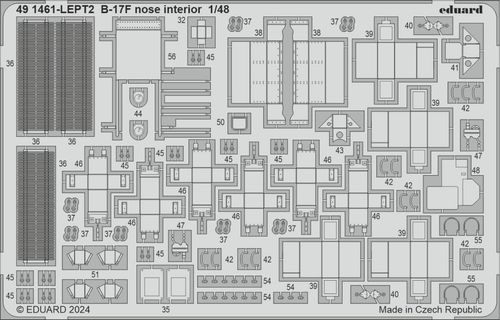 B-17F - Nose interior [Eduard]
