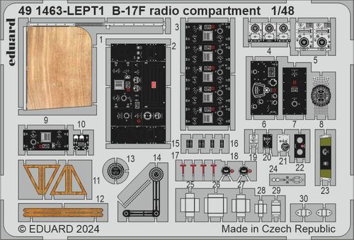 B-17F - Radio compartment...