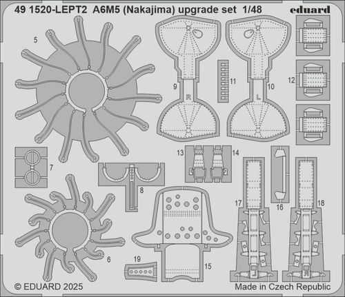 A6M5 (Nakajima) - Upgrade set...