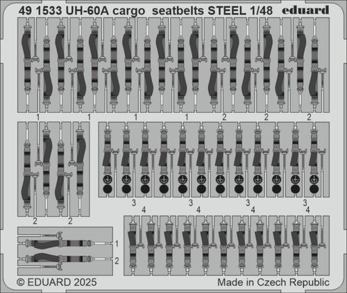 UH-60A - Cargo seatbelts -...