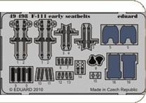 F-111 early - Seatbelts...