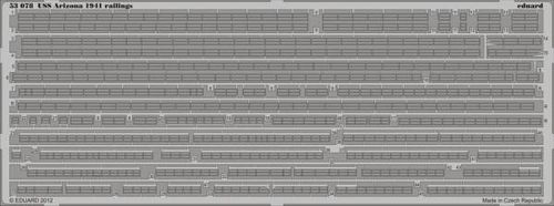 USS Arizona 1941 - Railings...