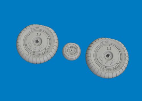 Bf 109G-5/6 - Wheels [Airfix]