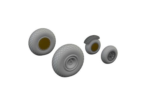 B-24J - Wheels [HobbyBoss]