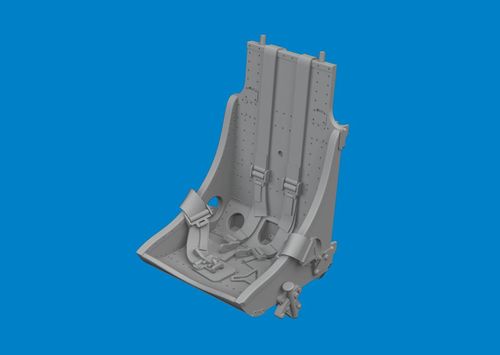 P-51B/C - Seat w/ integral...