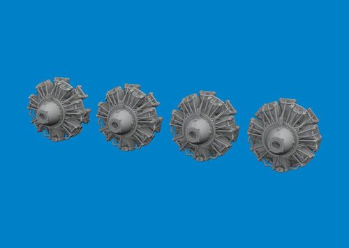 B-24D - Engines - Print...