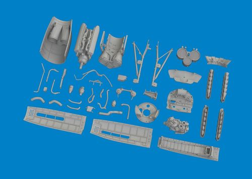 P-40N - Engine - Print...