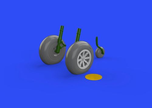 Curtiss P-40B - Wheels...